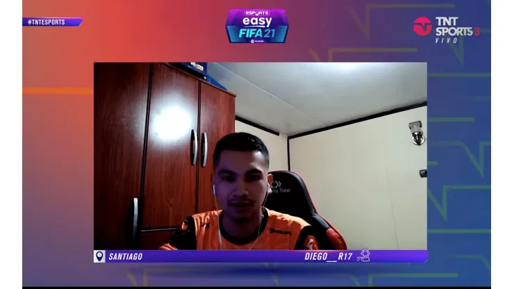 Diego Ríos tras su participación en el Torneo Easy FIFA21 encontró equipo para seguir desarrollando su camino en los eSports.