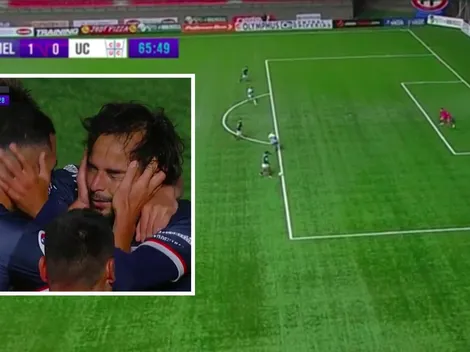 ¡Golazo! Vidangossy hizo lo que quiso en el área de la UC