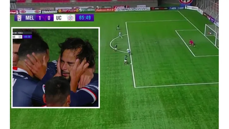 Vidangossy le marcó un golazo a la UC