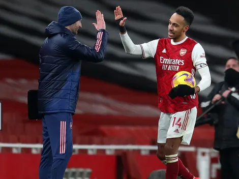 Aubameyang regresa tras sufrir malaria y marca un golazo