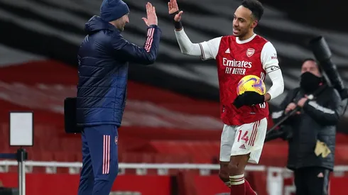 Auba fue titular y respondió con creces, dándole la victoria a los Cañoneros.