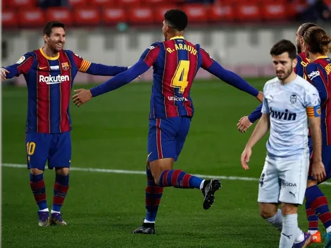 Barcelona buscará seguir en la pelea por el título de La Liga ante el Valencia