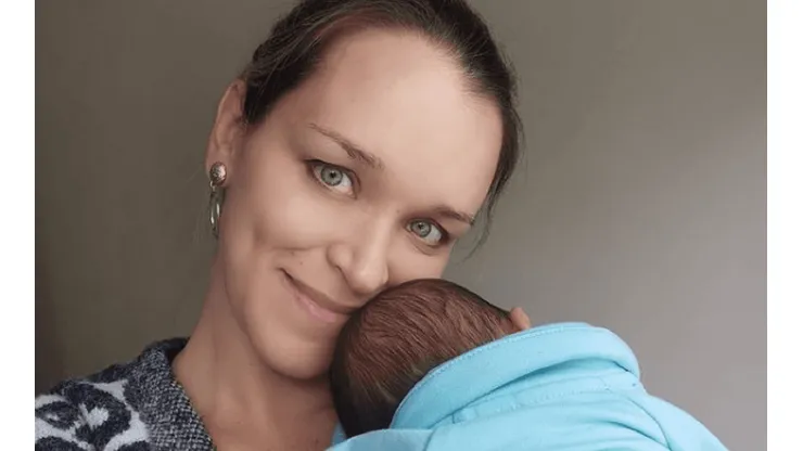 Carla Zunino comparte su primera foto junto a su hijo León