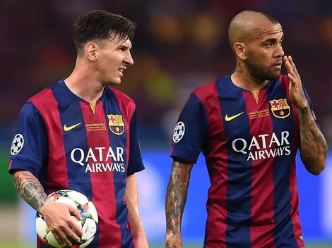Alves: "Messi me dijo que Barcelona es el mejor lugar de todos"