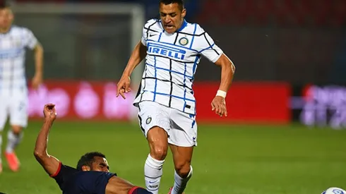 Alexis Sánchez contra Crotone: Inter y otro salto al scudetto en Serie A.
