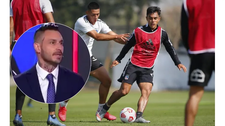 Pinilla aconsejó a los juveniles de Colo Colo