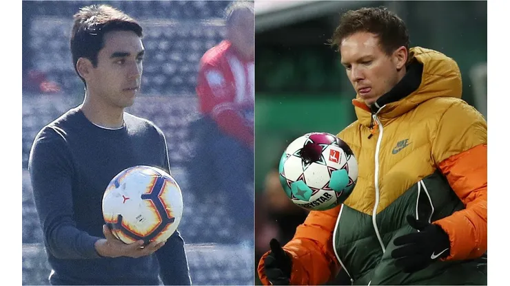 Francisco Paqui Meneghini y Julian Nagelsmann han destacado por lo precoz de sus carreras como entrenador