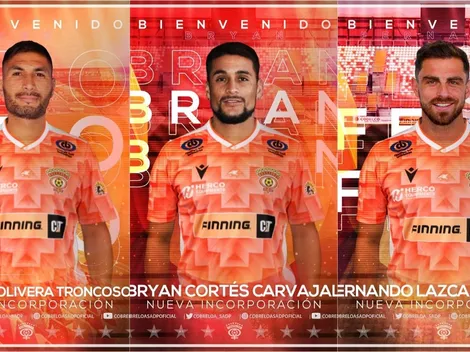 Cobreloa suma tres refuerzos antes del cierre del libro de pases