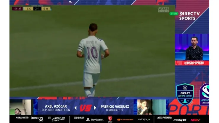 Deportes Concepción saca chapa de candidato en el ePrimera DIRECTV GO.
