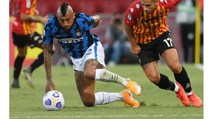 Arturo Vidal no estará en el encuentro de Inter ante Crotone, que puede dejar al cuadro lombardo listo para ser campeón de la liga italiana