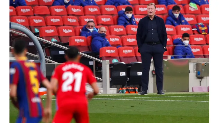 Ronald Koeman se perderá un tramo clave en la temporada de Barcelona.