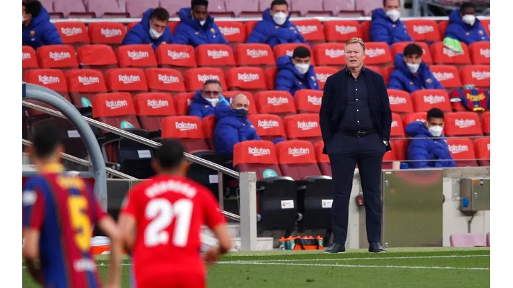 Koeman fue expulsado ante Granada