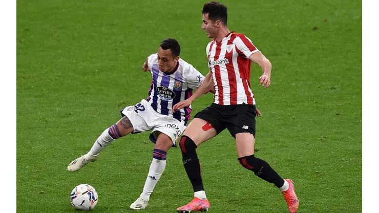 Fabián Orellana la rompe con Valladolid en la segunda mitad de la temporada.