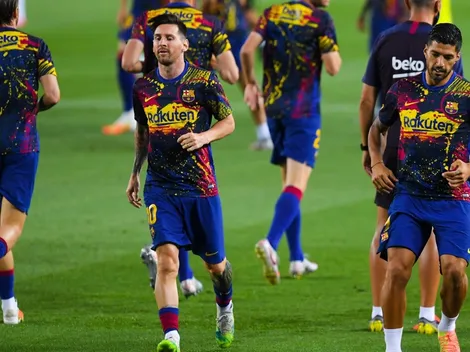 Suárez le da consejo de amigo a Messi: "No debe marcharse"