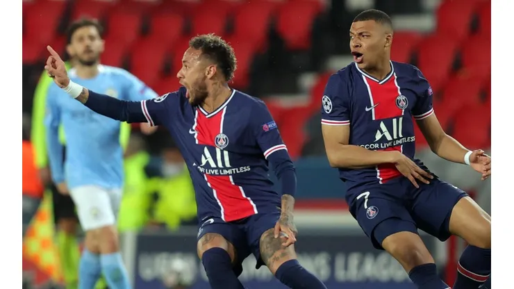 Neymar y Mbappé se fueron frustrados tras la derrota en París