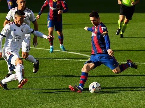 Pisadita de Griezmann, golón de Messi y el Barça es líder