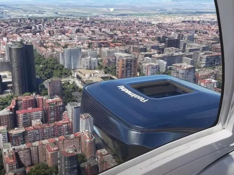 Así se verá el Nuevo Santiago Bernabéu desde arriba