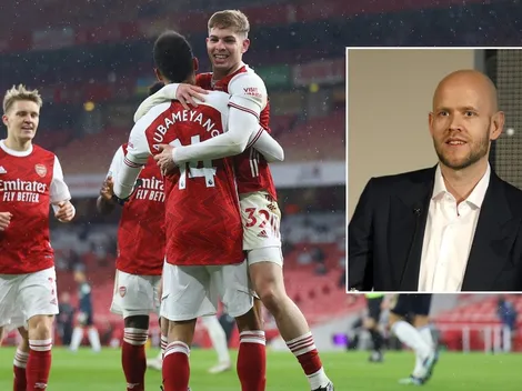 Fundador de Spotify insiste en comprar al Arsenal: "Esto es serio"