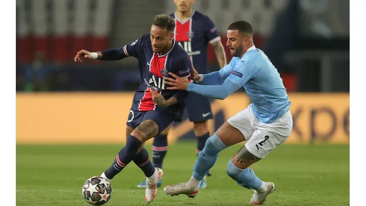 Neymar ante el City