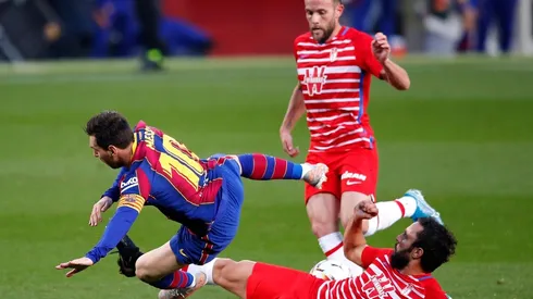 Lionel Messi sufrió con Barcelona