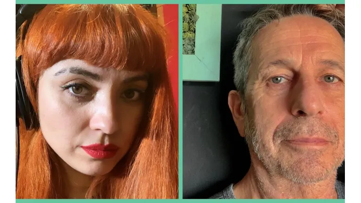 Mon Laferte y Alfredo Castro.