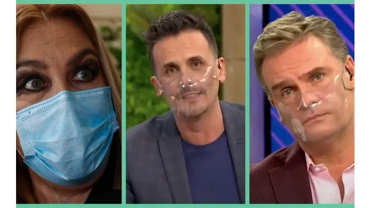 Pamela Jiles, Sergio Lagos y Amaro Gómez-Pablos, tuvieron un duro round.