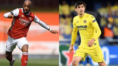 Duelo de goleadores. Arsenal cuenta con un inspirado Lacazette, mientras que Gerard Moreno es la punta de lanza del Villarreal.