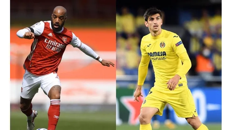 Duelo de goleadores. Arsenal cuenta con un inspirado Lacazette, mientras que Gerard Moreno es la punta de lanza del Villarreal.