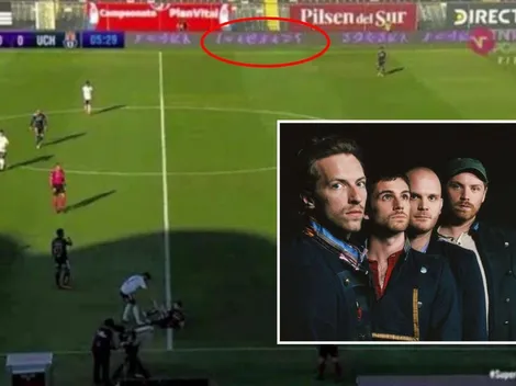 Coldplay dejó un mensaje críptico durante el Superclásico
