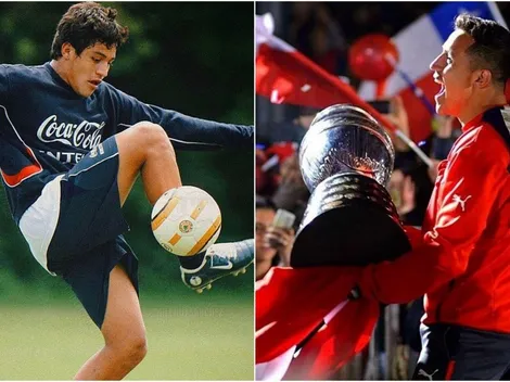 Alexis celebra 15 años en la Roja con recuerdo a Maradona