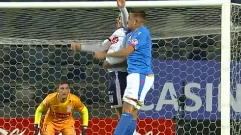 El golpe que dejó a Holgado con una fractura en su nariz