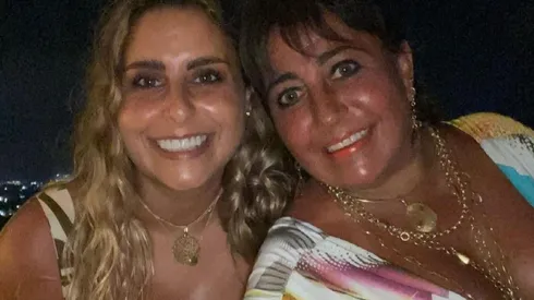 Helhue Sukni junto a su hija Fadwa.