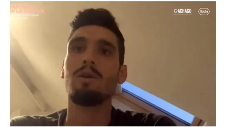 Matías Dituro formó parte de la charla "Hablemos en la Cancha", de la campaña "Gol de Chilena: Juntos Prevenimos el Cáncer".