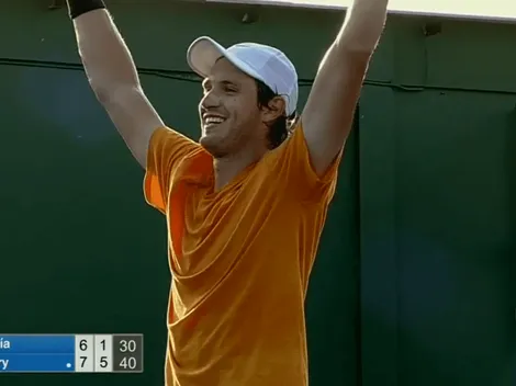 El puntazo con el que Nicolás Jarry grita campeón en Salinas