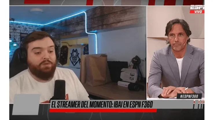 Llanos con López en ESPN