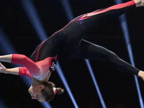 Gimnastas compiten con enterito para combatir la sexualización