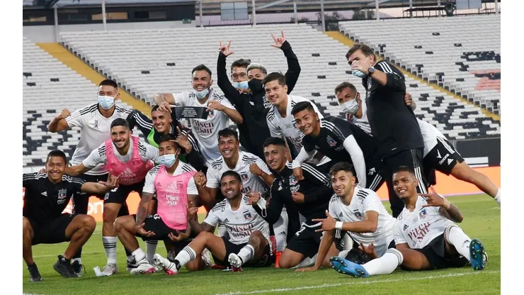 Los albos celebraron en el Monumental