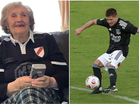 Abuelita Alba y su tierno festejo tras gol de Gil en el Superclásico