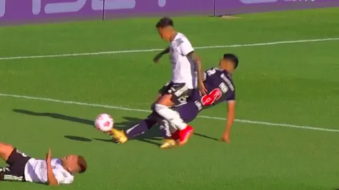 Rodríguez recibió una fuerte entrada de Andía