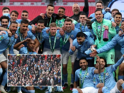 ¡Con público en las gradas! Man City campeón de la Carabao Cup