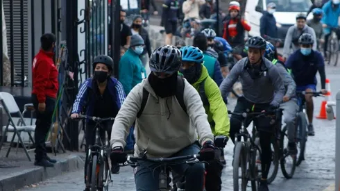 Los principales parques de la capital han recibido a la masa de deportistas madrugadores.