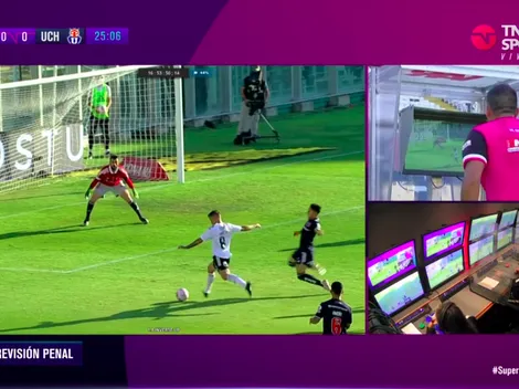 Bascuñán desestima un penal para Colo Colo