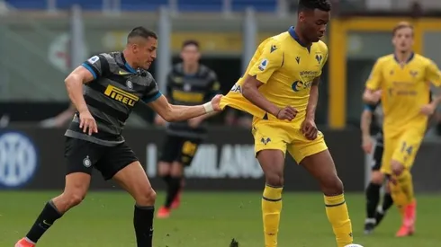 Alexis jugó pocos minutos