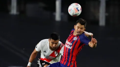 Paulo Díaz fue titular ante su ex club