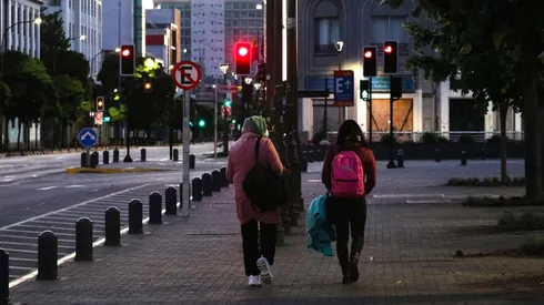 CONCEPCION: Fiscalización toque de queda en centro de la ciudad