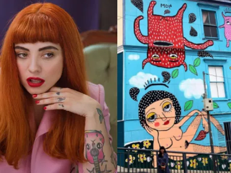 Mon Laferte se refiere a las críticas que recibió por su mural en Valparaíso
