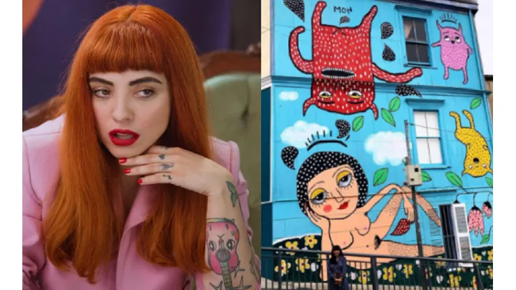 Mon Laferte se refiere a las críticas que recibió por su mural en Valparaíso