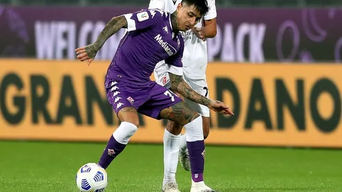 Erick Pulgar tuvo una nueva buena actuación en el encuentro que igualaron Fiorentina y Juventus por la liga italiana
