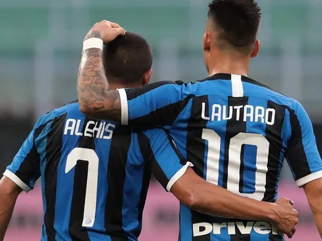 ¿Ahora sí? Anuncian a Alexis por Lautaro en el Inter
