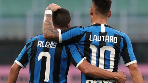 Alexis Sánchez y Lautaro Martínez disputan nuevamente la titularidad en un Inter de Milán que se acerca al título de la liga italiana
